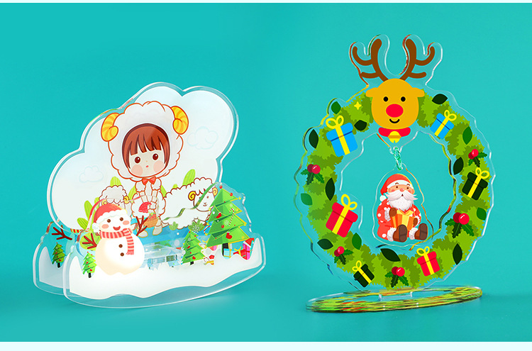 亚克力人形立牌定制摇摇乐卡通动漫周边摆台广告摆件明星站牌定做