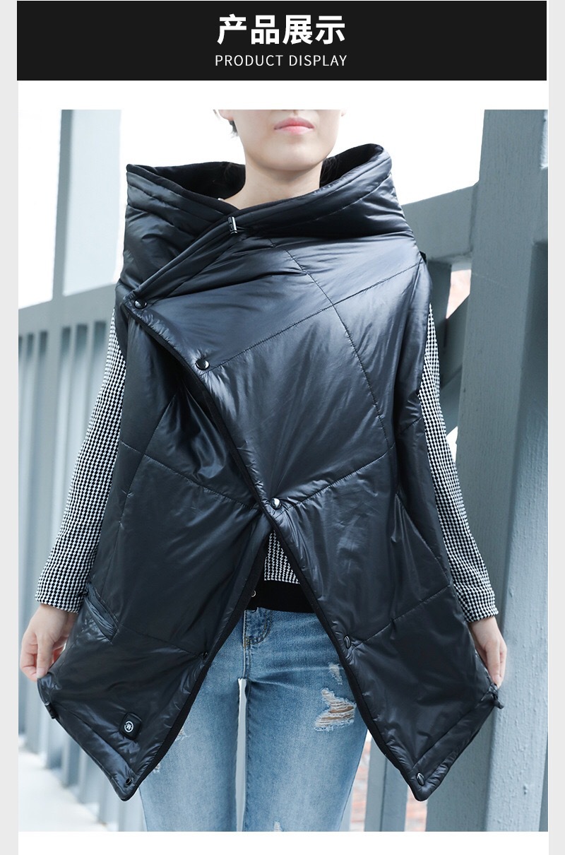 亚马逊热销保暖碳纤维发热披肩衣服 三档调温围巾披肩毛毯冬厂家