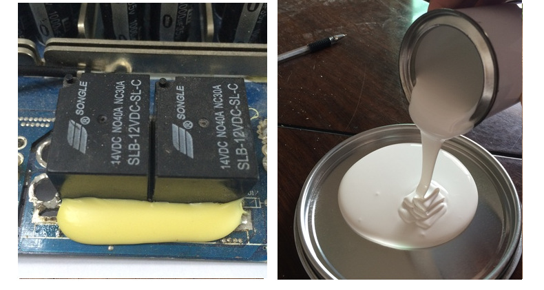 厂家直销耐高温胶水黄胶 强力快干环保ul电子黄胶100ml包装