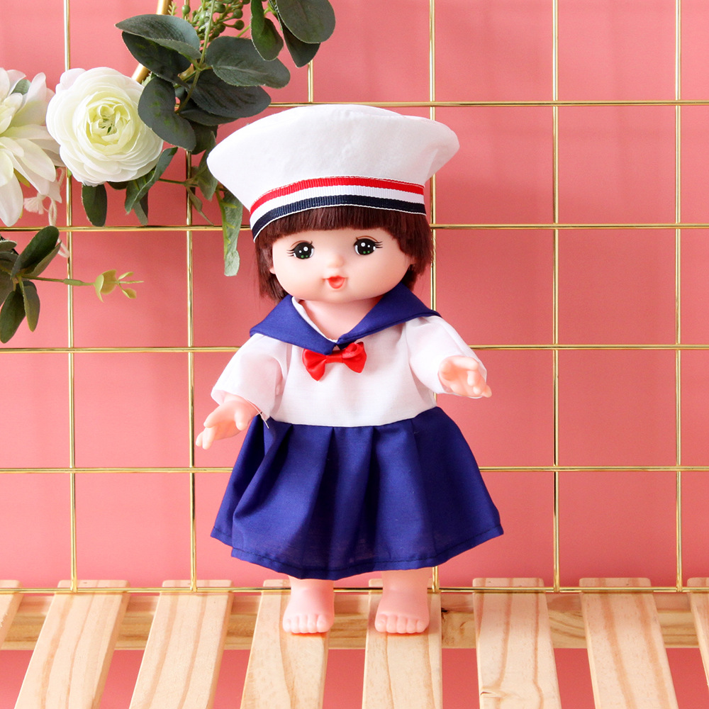 卡通咪露小美乐娃娃衣服配件休闲套装女宝宝过家家娃娃穿衣练习8