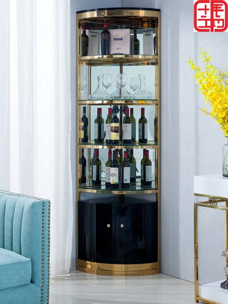 转角三角酒柜