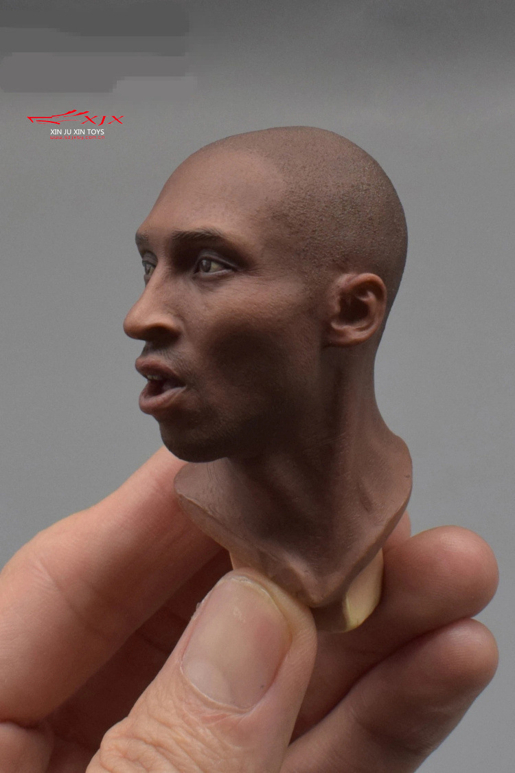 定制原版高仿真写实 nba篮球明星运动员头雕手办模型球员兵人头雕