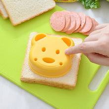 日本进口小熊三明治模具 吐司面包模具可爱卡通儿童便当DIY制作器