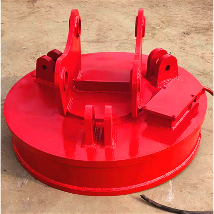 现货出售mw5直径圆形磁力起重吸盘 挖掘机液压吸盘可定制价格实惠