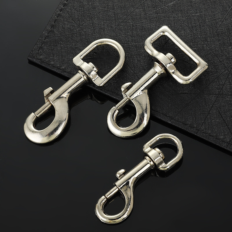 供应各种钥匙扣锁扣包包配件金属钩扣箱包扣锌合金方形尾卡扣-阿里巴