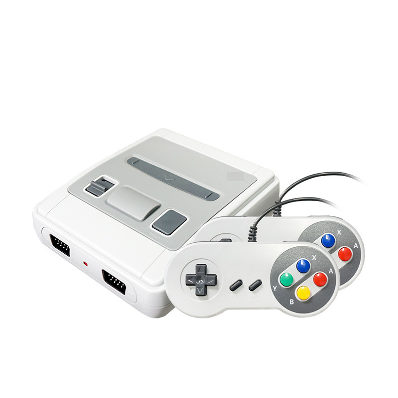 Tengyi European and American Version Sfc620 Gray White Machine Mini Snes TV Game Machine 8-Bit Mini Game Machine Built-in 620