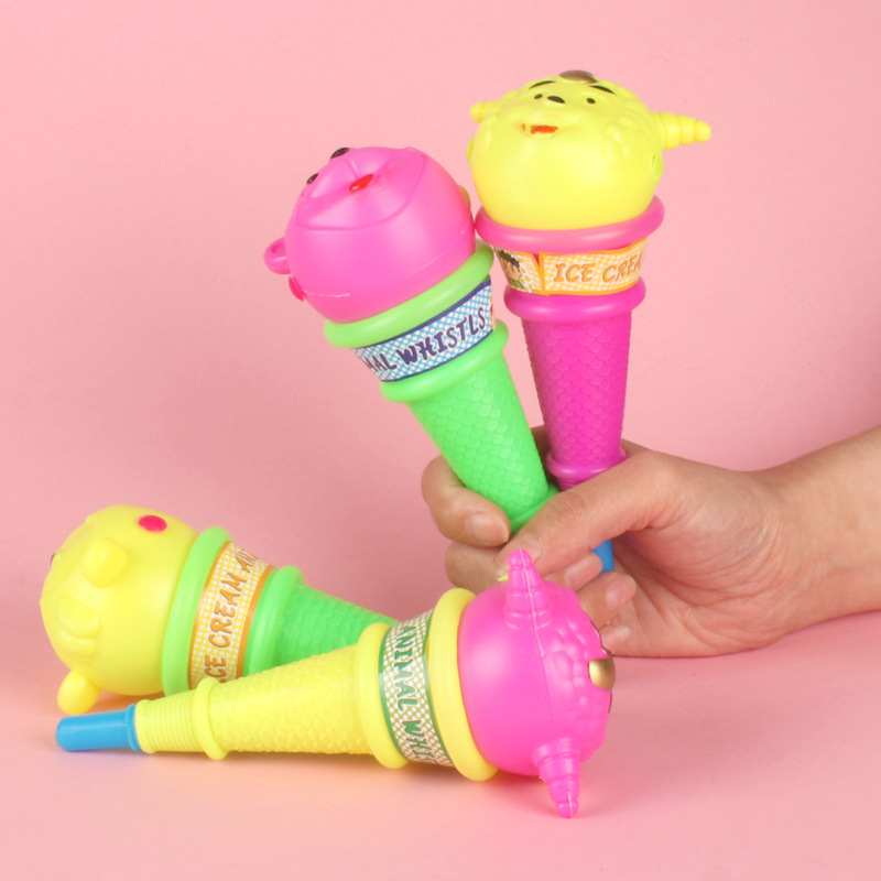 Blowouts Toy Ice Cream Blowouts Ice Cream Animal Blowouts Funny Trick Children Hot Selling Stall Wholesale