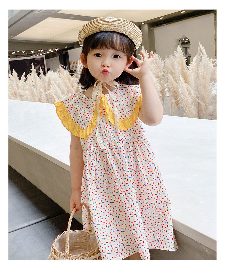 女童连衣裙2020夏季新款韩版洋气儿童短袖公主裙宝宝小仙女蓬蓬裙