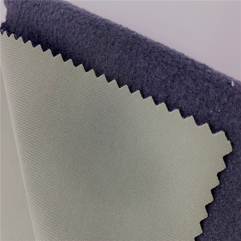 厂家直销三防运动服面料 复合绒布 登山服