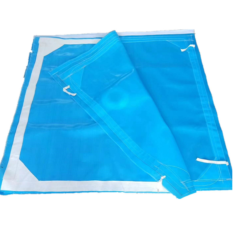 源头厂家定制黑色白色蓝色锦纶单丝滤布 景津压滤机滤布压泥脱水