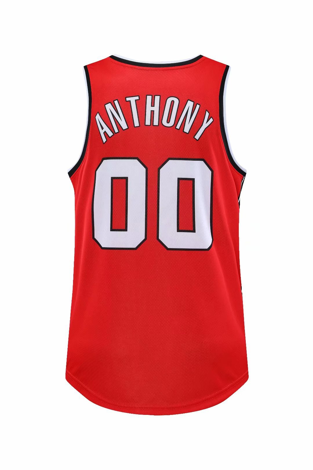 开拓者00号安东尼城市奖励版全身印数码印花球衣球裤套装一件代发