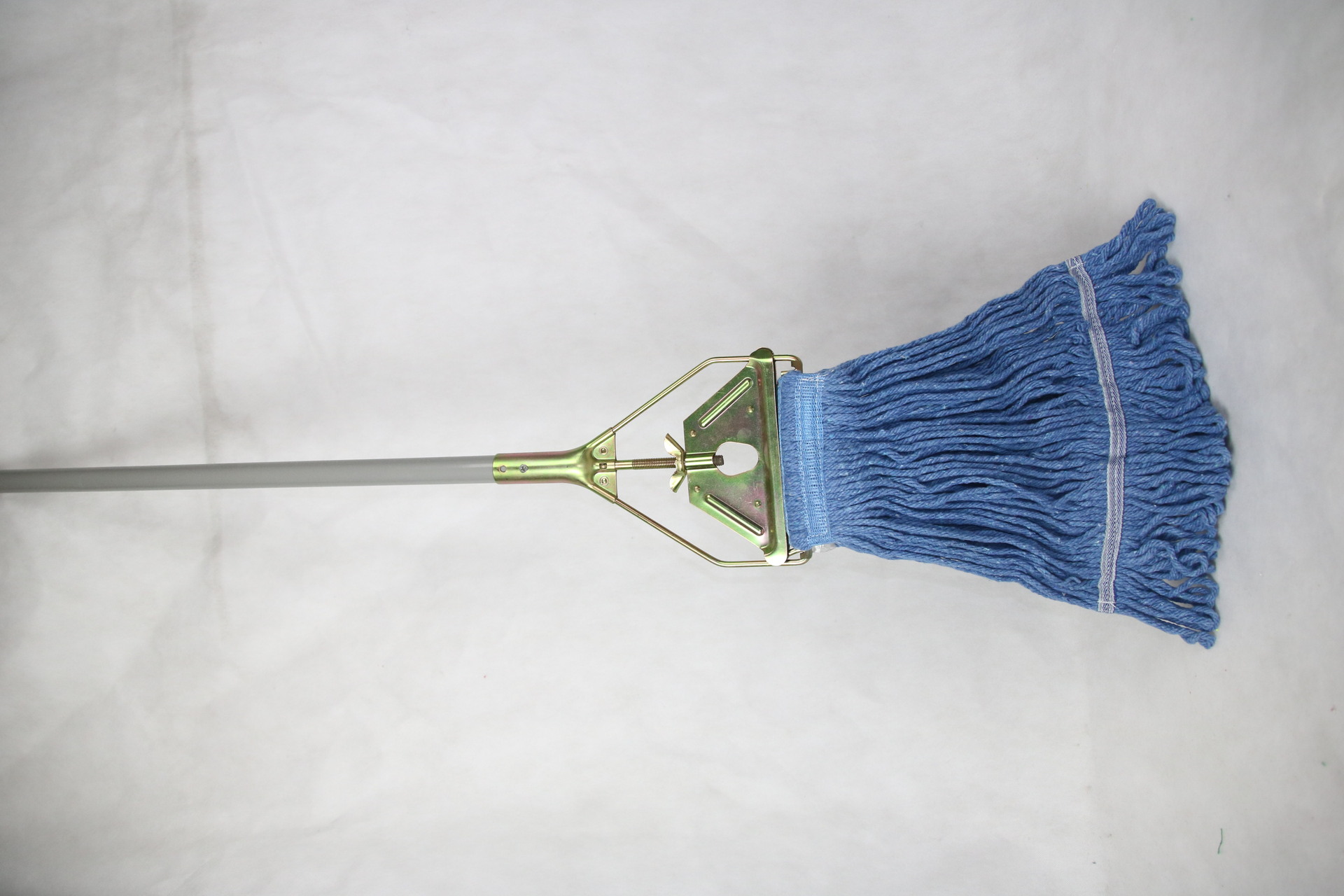 厂家直销 金属铁夹棉纱拖把 替换棉纱拖把头 铁头拖把 出口拖把