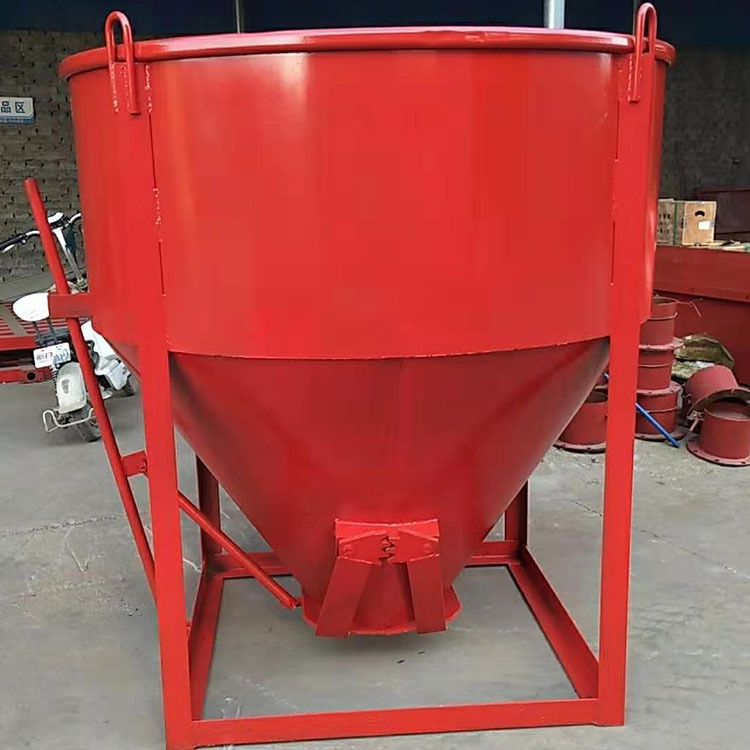 山东塔吊料斗建筑用水泥厂运料机运料漏斗圆形塔吊料斗