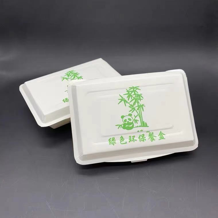 厂家直供l400纸餐盒800只一次性纸质快餐盒饭盒米饭菜外卖盒整箱