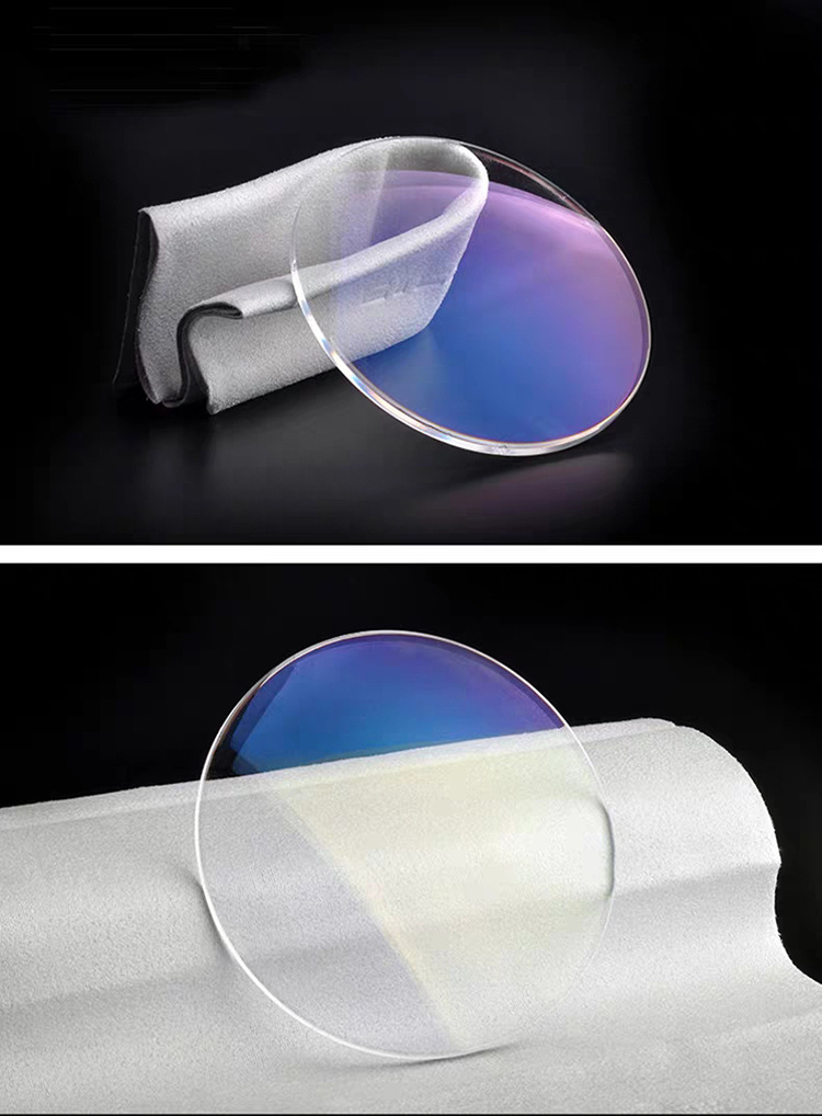 61非球面绿膜树脂眼镜片uv400加膜加硬a级超薄耐磨1.60近视镜片