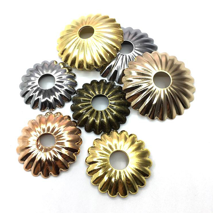 装饰花盖 台灯花盖太阳花 35 45 菊花盖垫片 吊灯装饰花盖