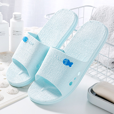 New Hotel Slippers Women's Bath Home Slippers Outdoor Wear Lovers Shoes Leisure Supermarket Stall Slippers Men's Wholesale