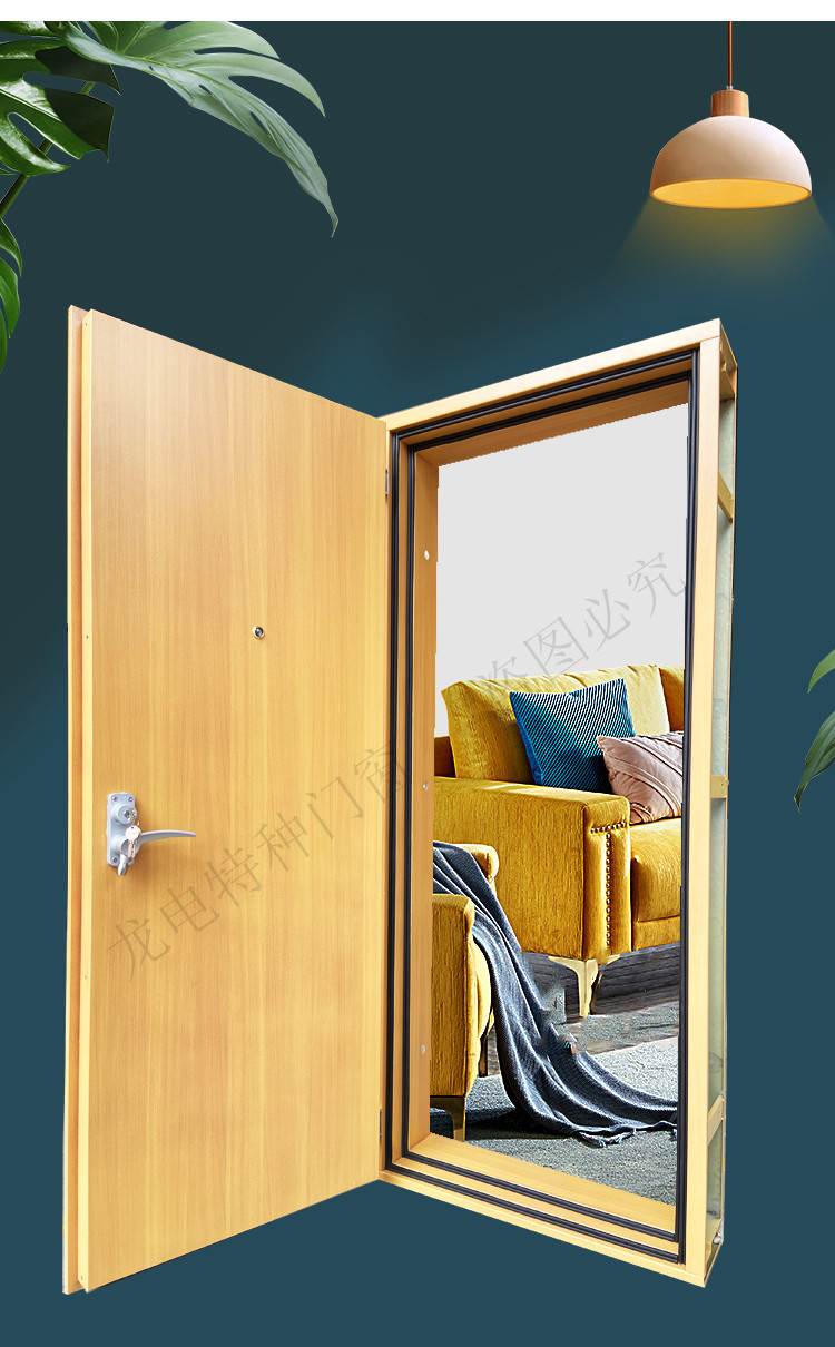 钢制录音棚防火门 影院卧室机房隔声ktv门直播间酒吧会议室静音门