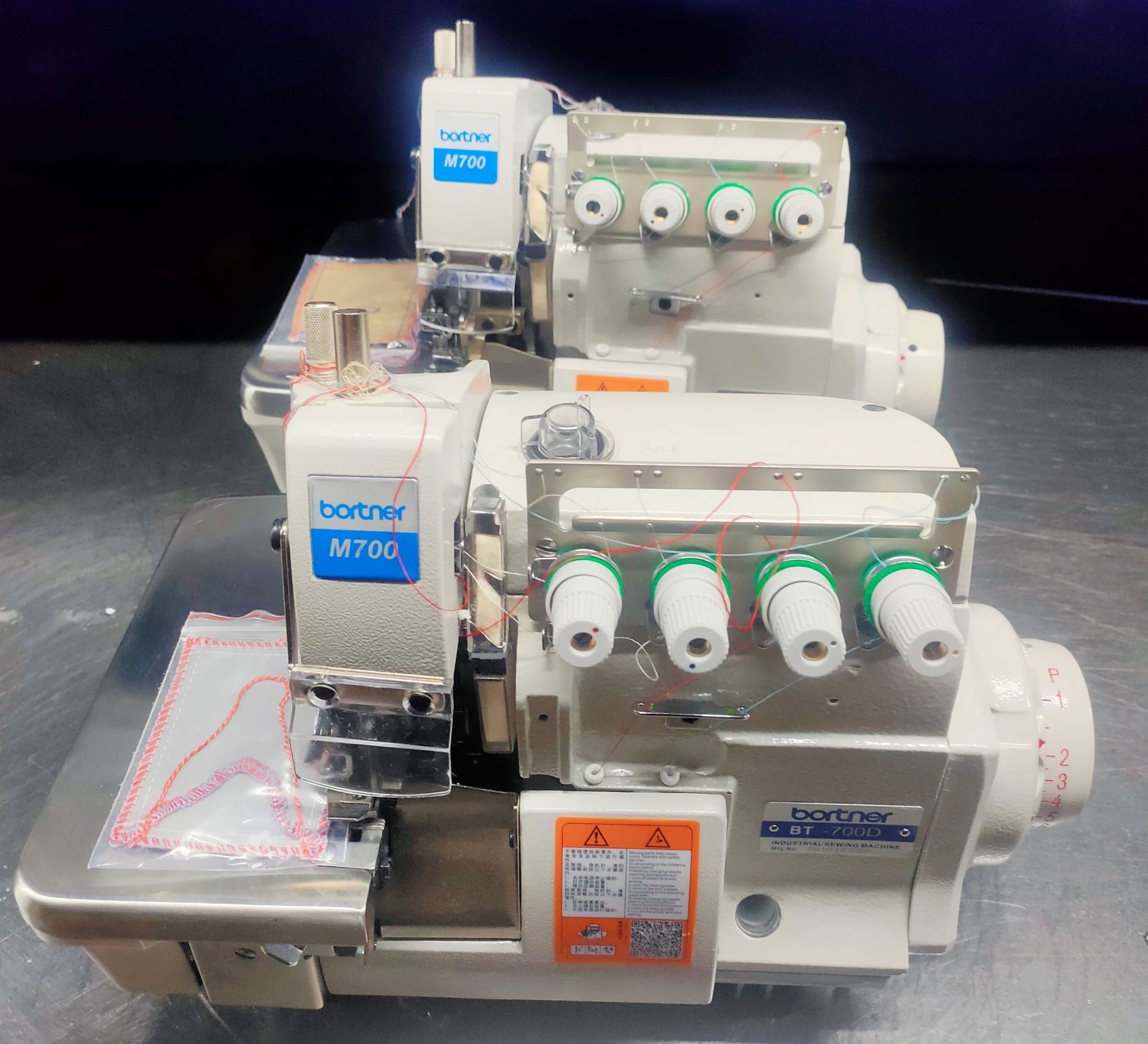 700款四线锁边机一体机 电脑直驱包缝机 三线锁边机 工业缝纫机