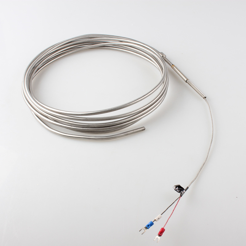 k型铠装热电偶手持式wrn191耐高温耐腐蚀测铝水k型探针式热电偶