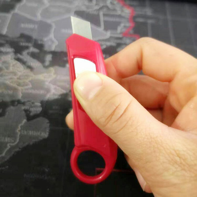 便携弹簧刀 创意拆箱刀 快递刀开箱器 迷你开刀开箱小刀 礼品赠品