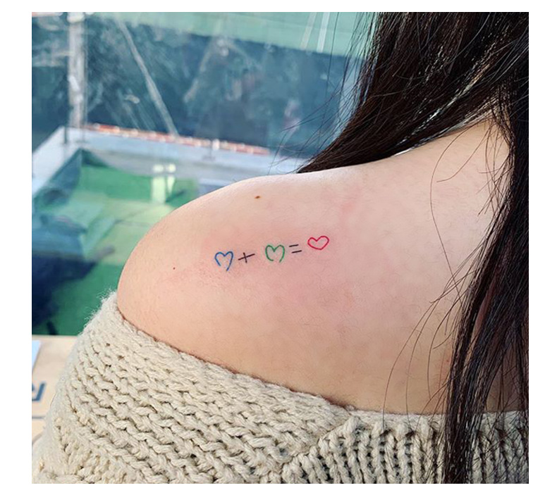 泫雅风纹身贴防水男女持久小清新网红ins风锁骨脚踝性感仿真贴纸