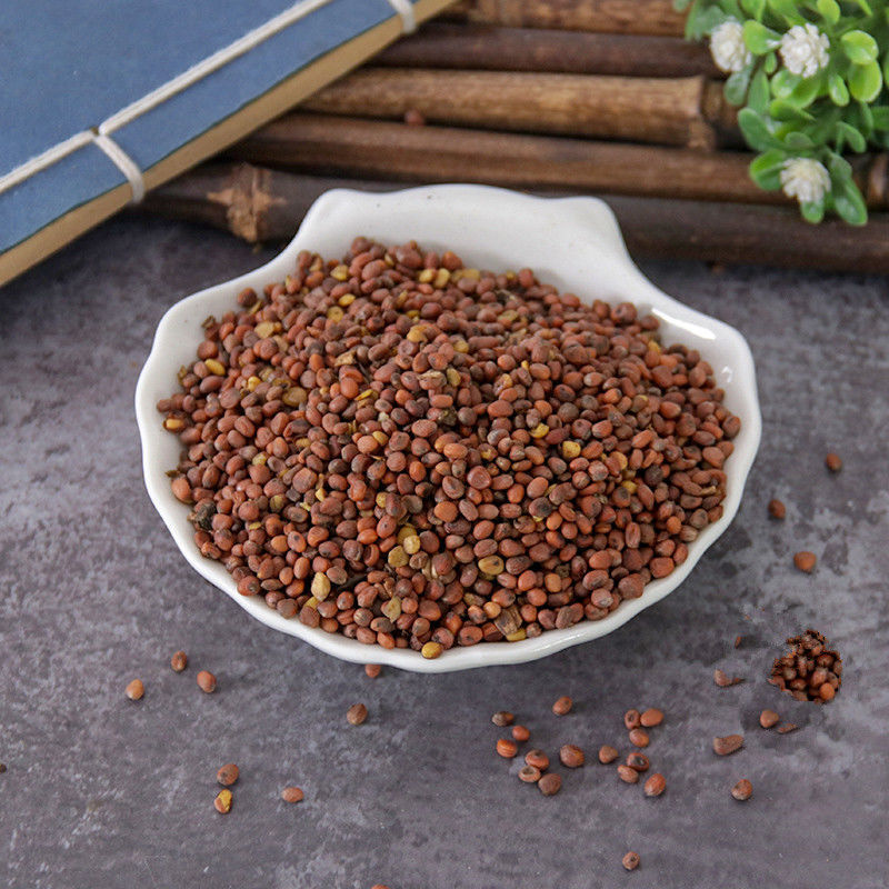 中药材炒莱菔子菜菔子熟炒莱服子白萝卜籽莱菔子粉100克500克包邮