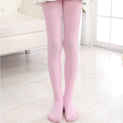 Children's Pantyhose Girls' Stockings Spring, Autumn and Summer Thin Type Baby Leggings White Dance Tights Practice Wholesale