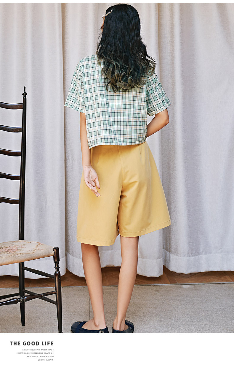 原创设计感时尚休闲五分裤女夏季2021新款韩版女装宽松百搭短裤女