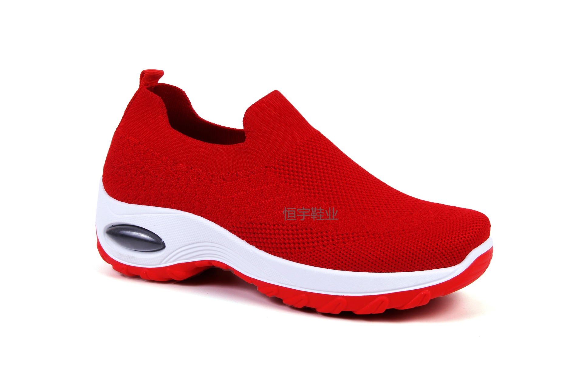 Hengyu Platform Air Cushion 2023 Autumn and Winter Sports and Leisure Women's Shoes Comfortable Flying Woven Shoes Ins All-Matching and Lightweight Women's Breathable Shoes