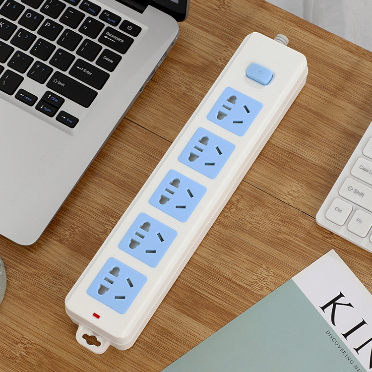 家用多功能插座独立开关插排接线板办公室带线排插 拖线板带3米线