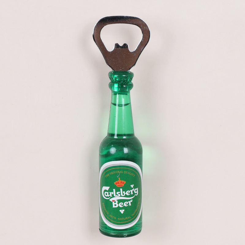 Cartoon Refridgerator Magnets Beer Bottle Bottle Opener TikTok Same Multi-Functional Creative Magnet Bottle Opener Household Wine Screwdriver