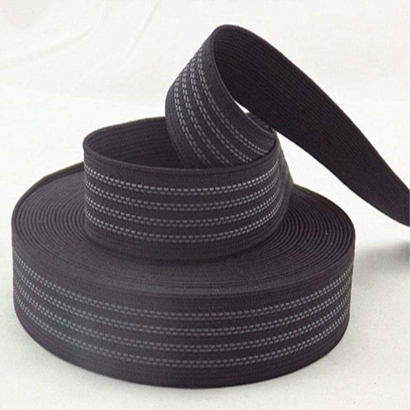 5cm止滑松紧带3cm灰色橡筋松紧带