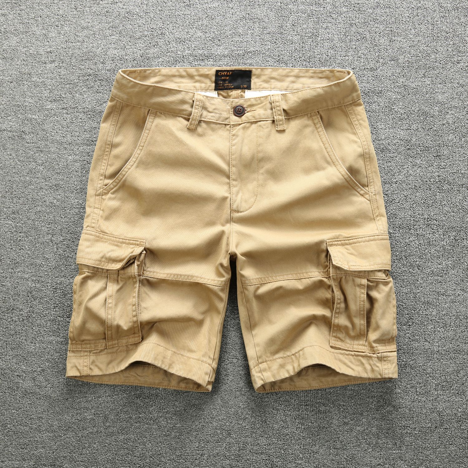 Men's Pants 2023 Summer New Straight Workwear Shorts Sports Fifth Pants Casual Shorts Men in Stock Wholesale