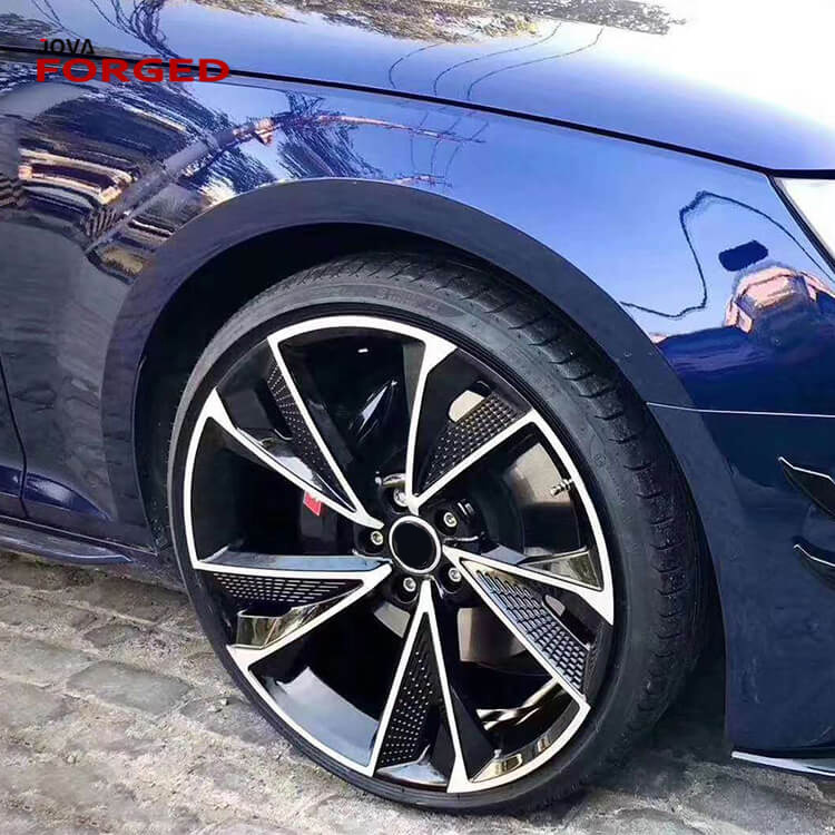 鳄鱼皮新款轮毂锻压19寸轮圈适用于奥迪汽车改装a系s6 rs6 r8 a6l