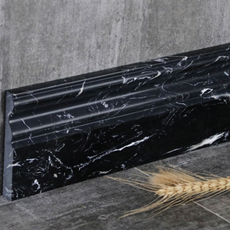 银白龙银灰龙天然黑色大理石别墅窗台板门槛石石材桌面马赛克拼花