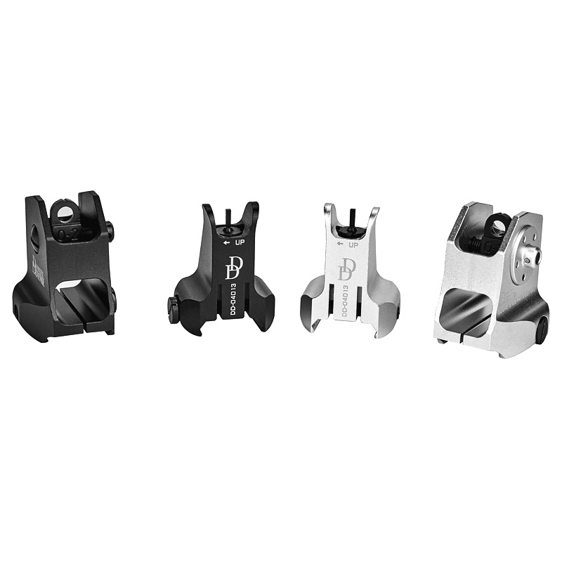 金属机瞄dd机械瞄dd瞄ar机械瞄m4前后准改装件cnc铝合金