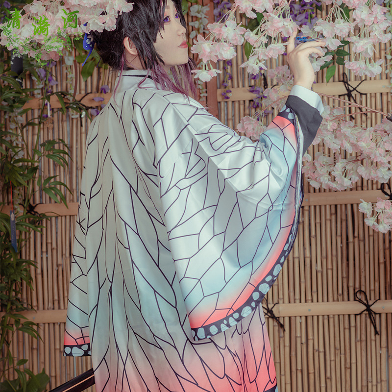 清漪河鬼灭之刃cosplay蝴蝶忍蝴蝶头饰 栗花落香奈乎头饰单品cos