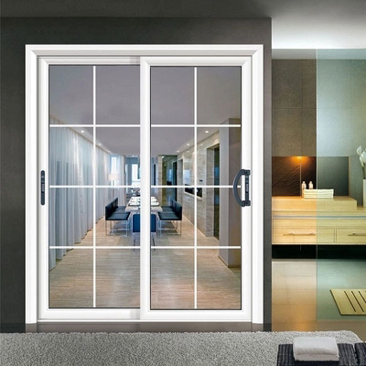 成都钛铝合金四推门吊趟门双推拉门客厅玻璃门阳台隔断移门地滑门