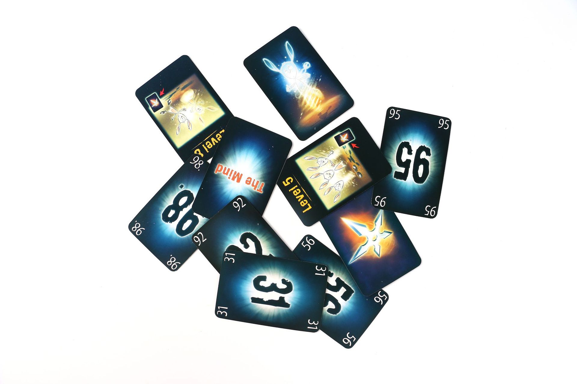 爆款桌游英文版 心灵卡片the mind 纸牌游戏卡牌 速卖通 亚马逊