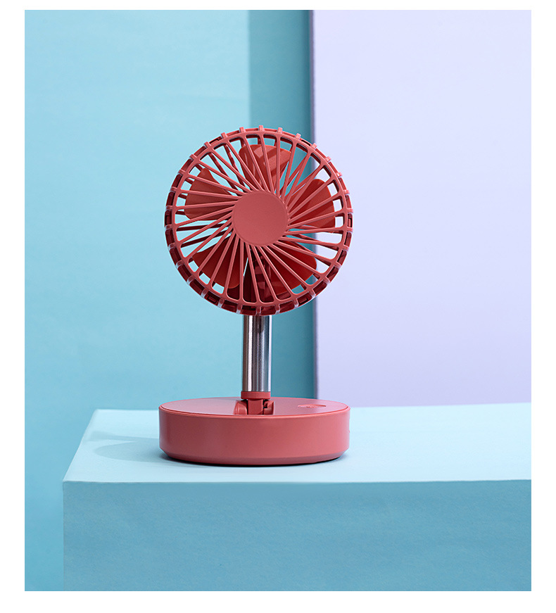 安佰太 f6折叠风扇收纳式 2000mah大容量新款简易迷你usb风扇充电