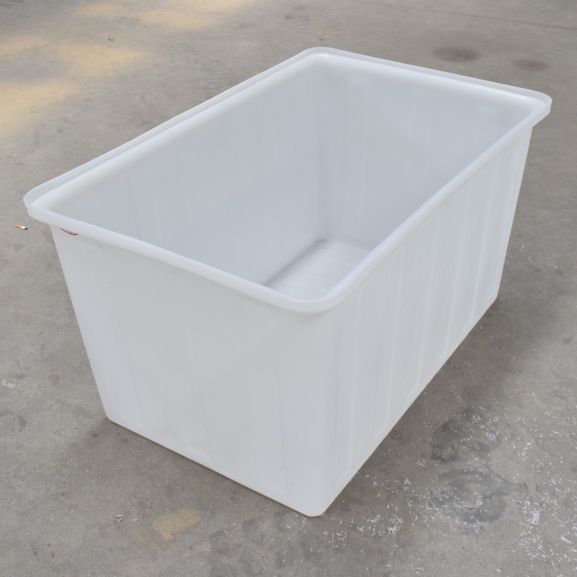 加厚200l塑料牛筋水箱养鱼养龟养殖水箱塑料水桶长方形储水箱厂家