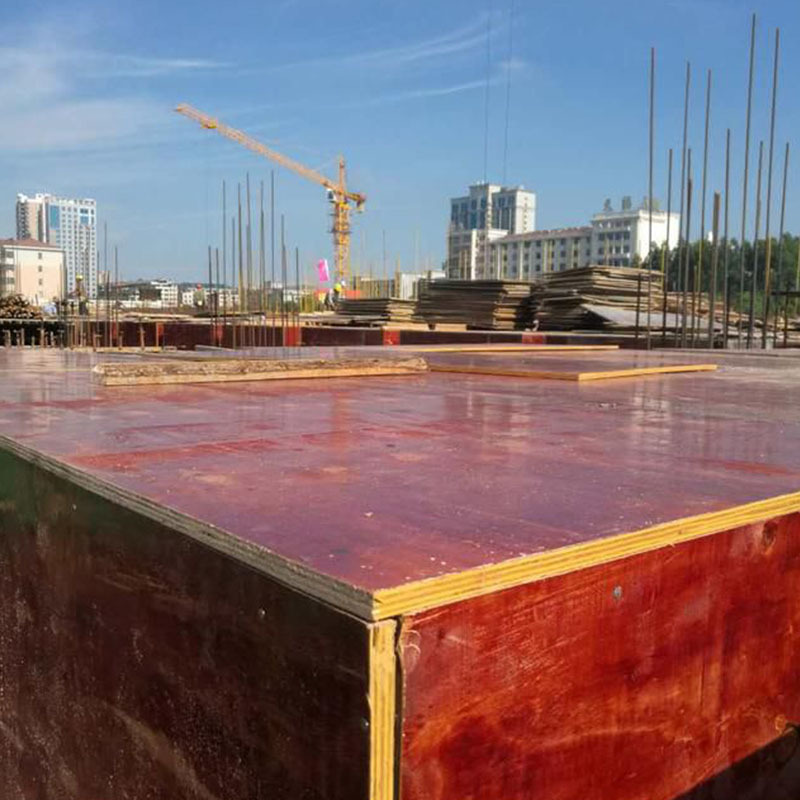 工程工地指定桉木胶合板大小红色建筑模板木模板多规格咨询客服