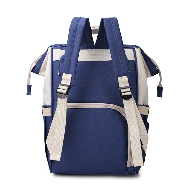 Mummy Bag Multi-Functional Large Capacity Backpack Maternity Bag Baby Diaper Bag Color Matching Waterproof Rucksack
