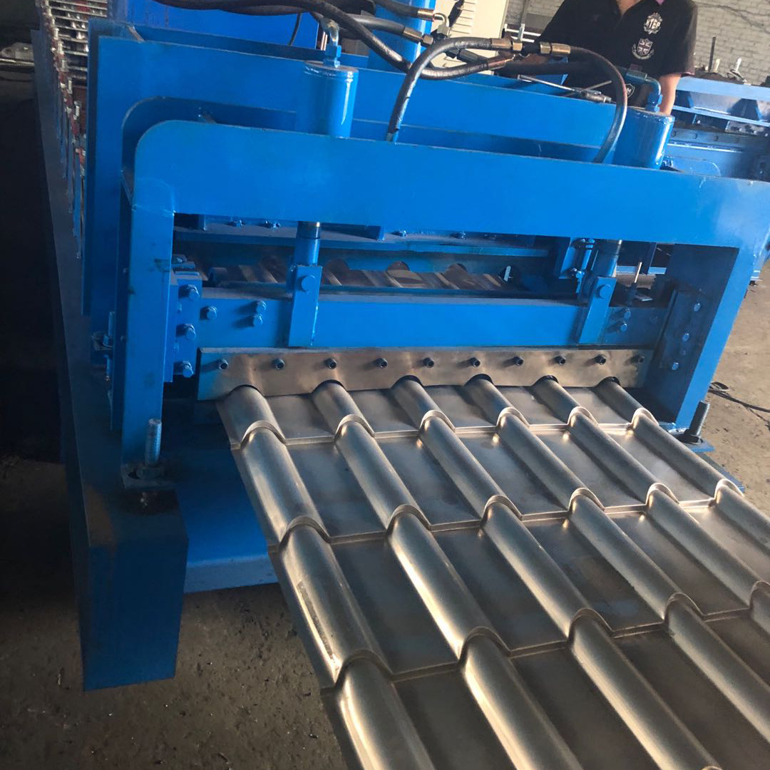 800不锈钢仿古琉璃瓦机器