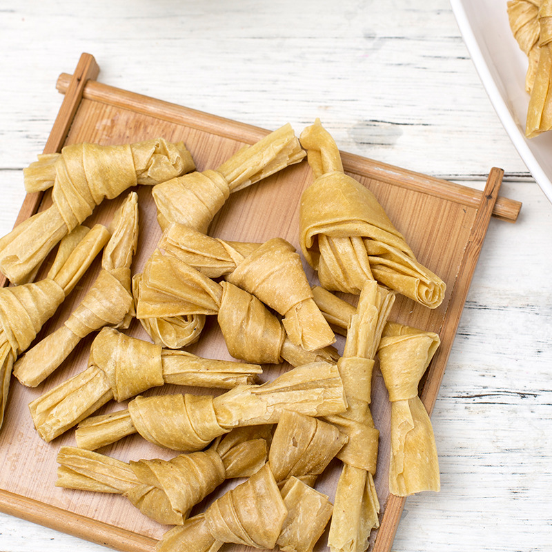 5斤包邮豆扣豆皮结腐竹结豆制品干货人造蛋白素肉豆腐皮油豆皮