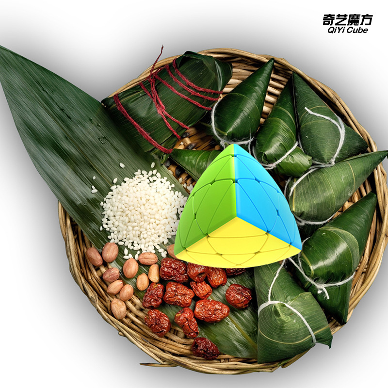 奇艺魔方格三阶粽子异形变体魔方魔粽魔方厂家直销儿童益智玩具