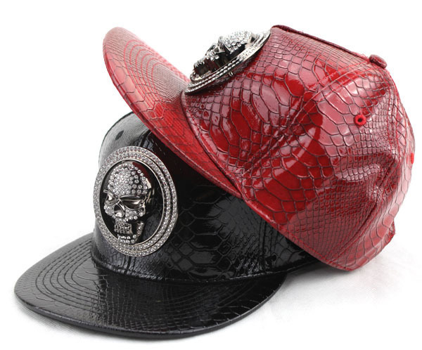 淘宝热销全皮法老棒球帽 鳄鱼纹外贸款平沿嘻哈帽子批发-阿里巴巴