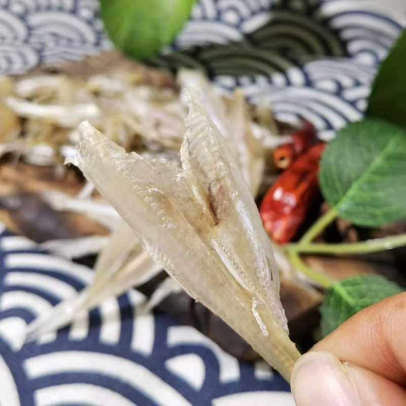 水晶白凡鱼干 小鱼干 车公仔 微甜多味鱼干 海鲜干货 500g/件