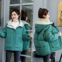 外贸棉服女短款冬季2023新款韩版学生面包服棉袄宽松加厚棉衣外套